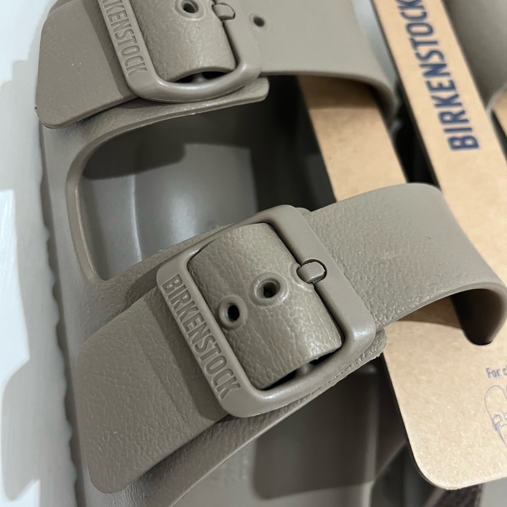 Birkenstock Arizona EVA Sandals — Light Taupe - Picture 7 of 8